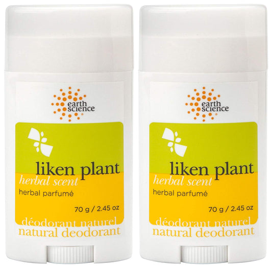 - All-Natural Aluminum Free Herbal Scented Lichen Plant Deodorant (2Pk, 2.45 Oz.)