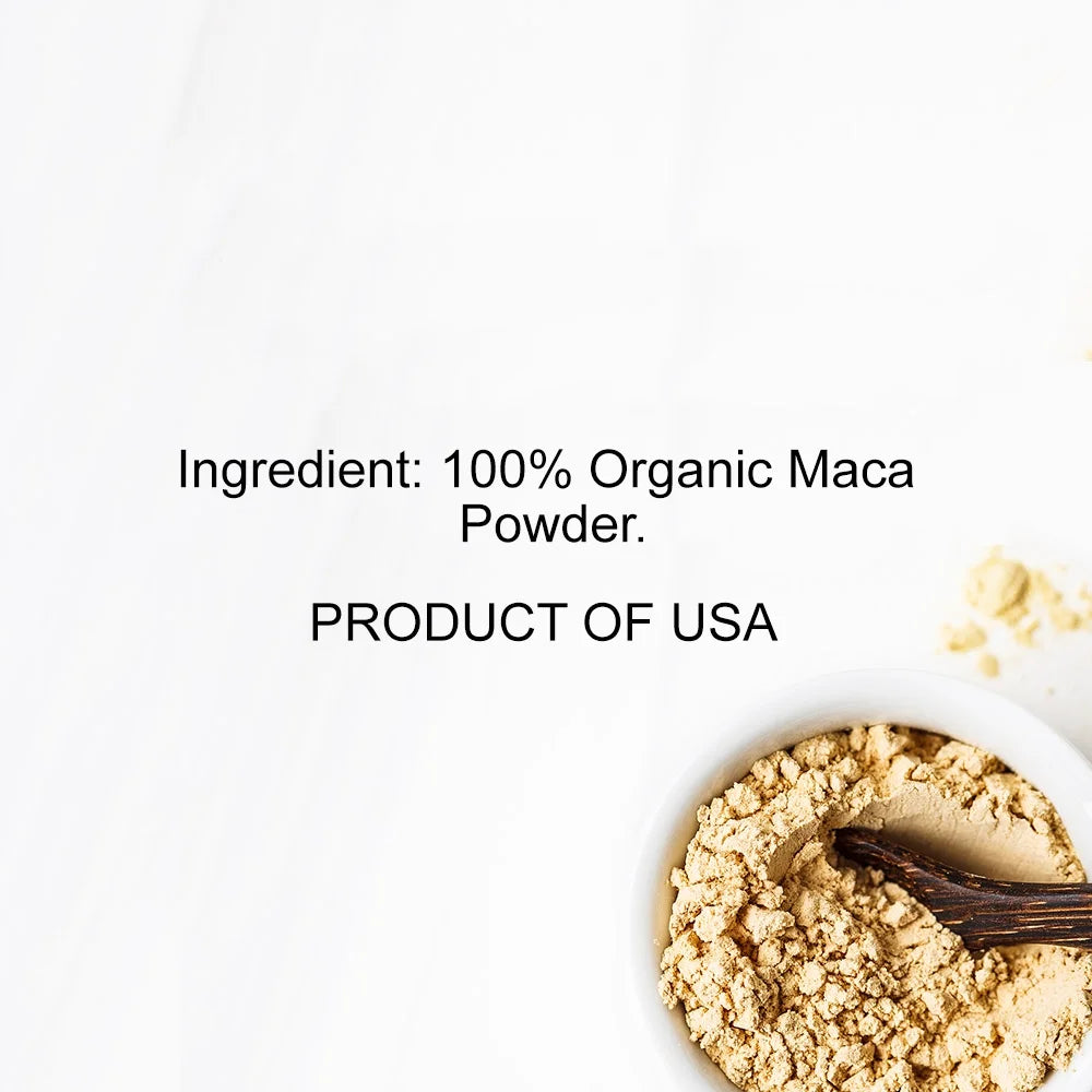 - Organic Raw Maca Powder - 32 Oz.