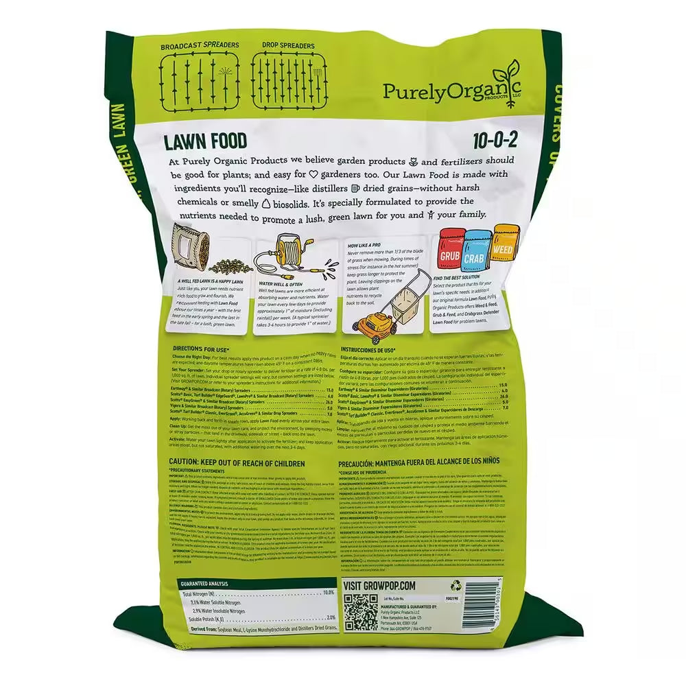 25 Lb. Dry Lawn Food Fertilizer