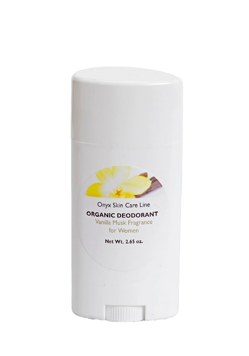 Organic Deodorant- VANILLA MUSK FRAGRANCE - for WOMEN